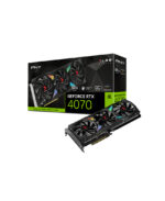 PNY GeForce RTX™ 4070 12GB XLR8 Gaming Verto Epic-X RGB™ Triple Fan Graphics Card DLSS 3