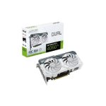 ASUS Dual GeForce RTX™ 4060 Ti White OC Edition 8GB GDDR6