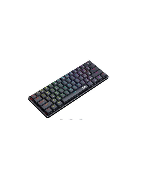 Redragon K615P-KBS Elise Pro RGB Mechanical Keyboard Wireless Bluetooth Tri-Mode Ultra-Thin Low Profile Blue Switch