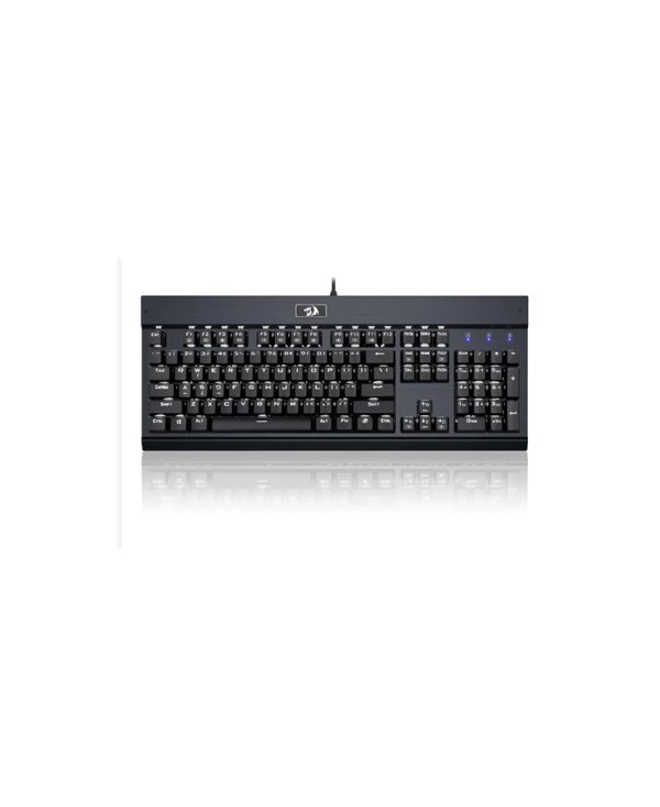 Redragon KG010 Gaming Mechanical Keyboard – Brown Switch – White Led (Black)