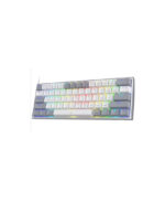 REDRAGON K616 Fizz Pro RGB 60% Wireless, Bluetooth Gaming Mechanical Keyboard – Red Switches (White Grey) - Image 3