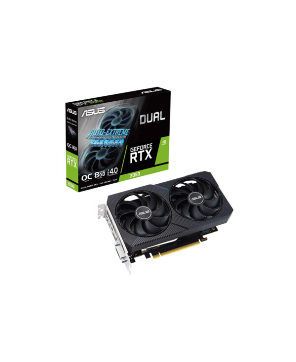 ASUS Dual GeForce RTX™ 3050 V2 OC Edition 8GB GDDR6