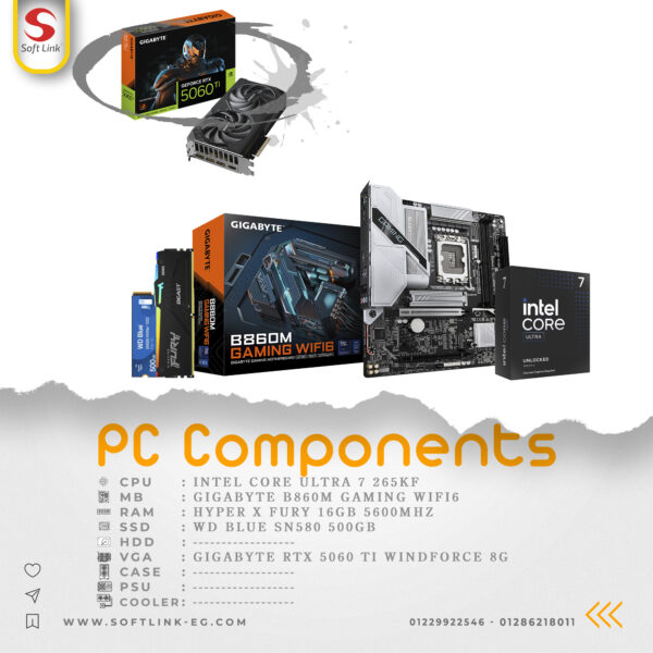 HIGH END BUNDLE (B860M-U7-16G-500G-5060TI_8G)