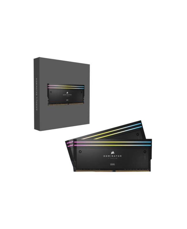 Corsair DOMINATOR® TITANIUM RGB 96GB (2x48GB) DDR5 6600MTs CL32