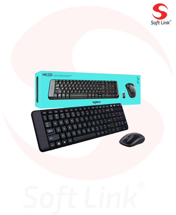 Logitech Mk220 Wired keyboard and Mouse Combo