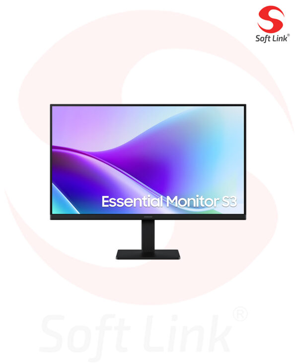 Samsung Essential S3 S32GF S24F320GAU 24 Inch 120Hz 5ms FHD IPS Flat Eye Saver Mode Black Monitor