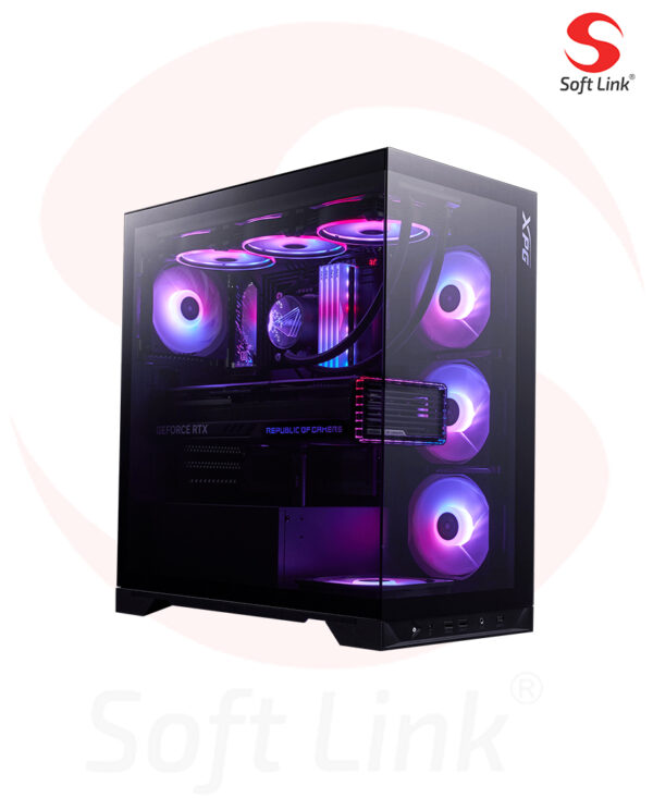 XPG INVADER X BTF MID-TOWER CHASSIS Reverse Connector Black