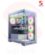 XPG INVADER X BTF MID TOWER CHASSIS Reverse Connector White - Image 3