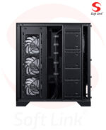 XPG INVADER X BTF MID-TOWER CHASSIS Reverse Connector Black - Image 4