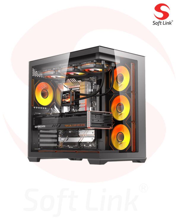 Darkflash C280 E-ATX Case + Emt 850W 80+ Bronze