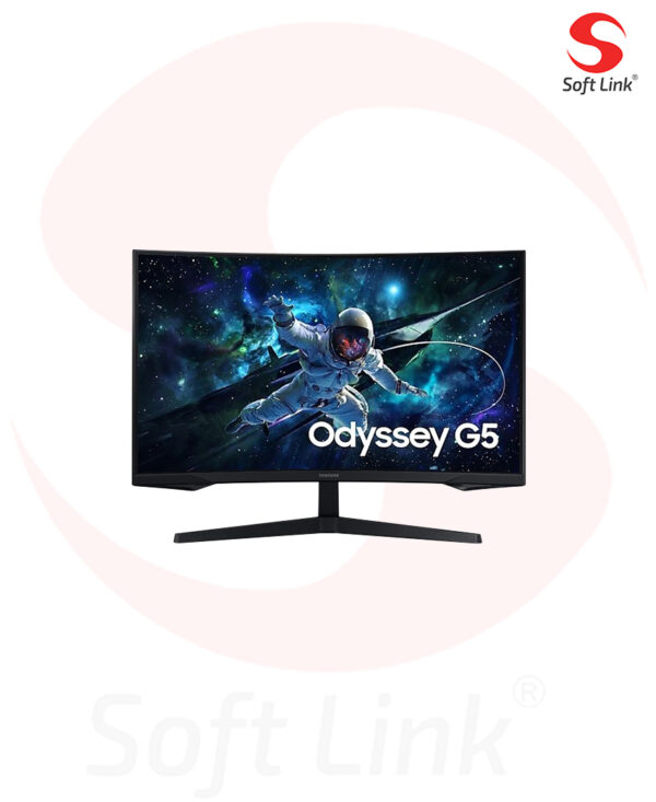 SAMSUNG 27″ Odyssey G5 G55C QHD 165Hz Curved Gaming Monitor
