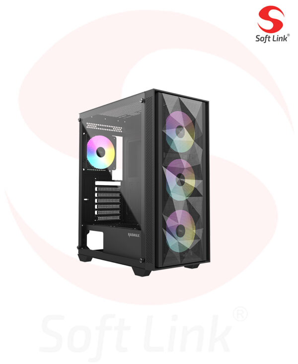 RAIDMAX V217 (BLACK) WITH PSU 650W 80+