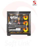 Darkflash C280 E-ATX Case + Emt 850W 80+ Bronze - Image 2
