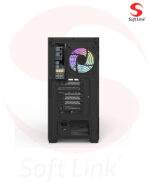 DarkFlash DS900 Panoramic TG Case With 4 DM20 ARGB Fans With GP750 750W 80 Plus Bronze - Image 5