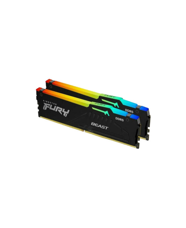 Kingston Fury RGB 2x16Gb DDR5 5600Mhz RGB CL40 Desktop Memory