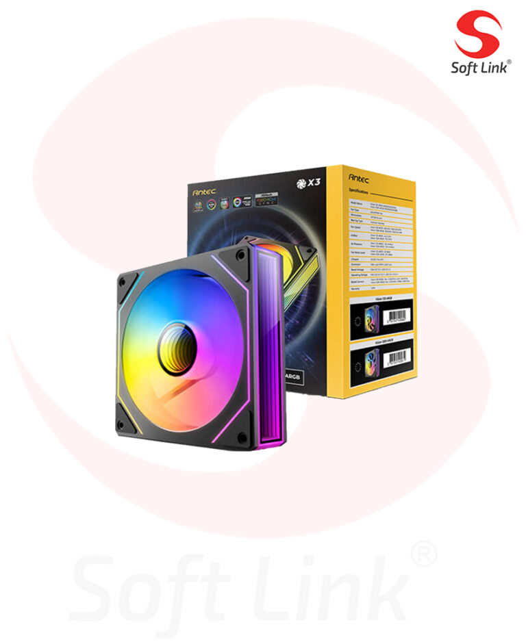 Antec Vision 3PKS 120m Black ARGB