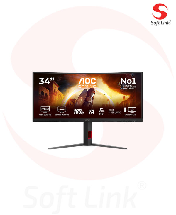 AOC CU34G4 34″ Curved, 180Hz, 0.5ms, WQHD,