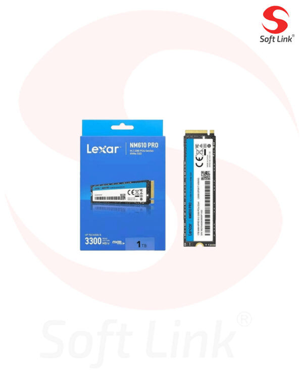 Lexar® NM610PRO M.2 2280 PCIe Gen3x4 NVMe SSD 1TB