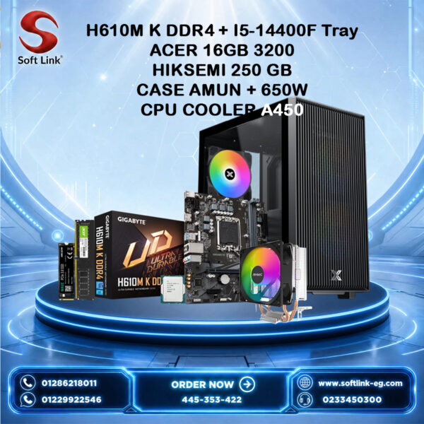 BUNDEL (H610M + 14400F)