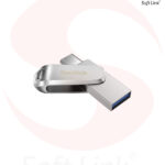 SanDisk Ultra Dual Drive Luxe USB Type-C™ Flash Drive - 128GB (Silver)