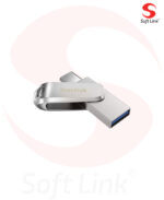 SanDisk Ultra Dual Drive Luxe USB Type-C™ Flash Drive - 128GB (Silver)