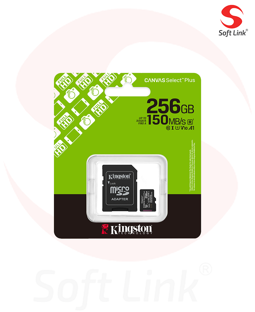 Canvas Select Plus microSD 256GB memory card Canvas Select Plus microSD 256GB memory card