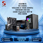 The Little Hero BUNDEL (A520 + R5 3400G)