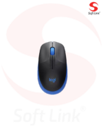 Logitech M190 Full-Size Wireless Mouse Blue