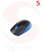 Logitech M190 Full-Size Wireless Mouse Blue - Image 2