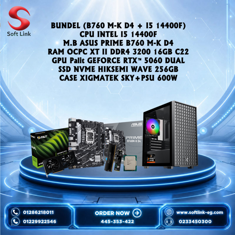 BUNDEL (B760 M-K D4 + I5 14400F)